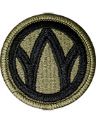 89th Division Training OCP Scorpion Shoulder Patch With Velcro